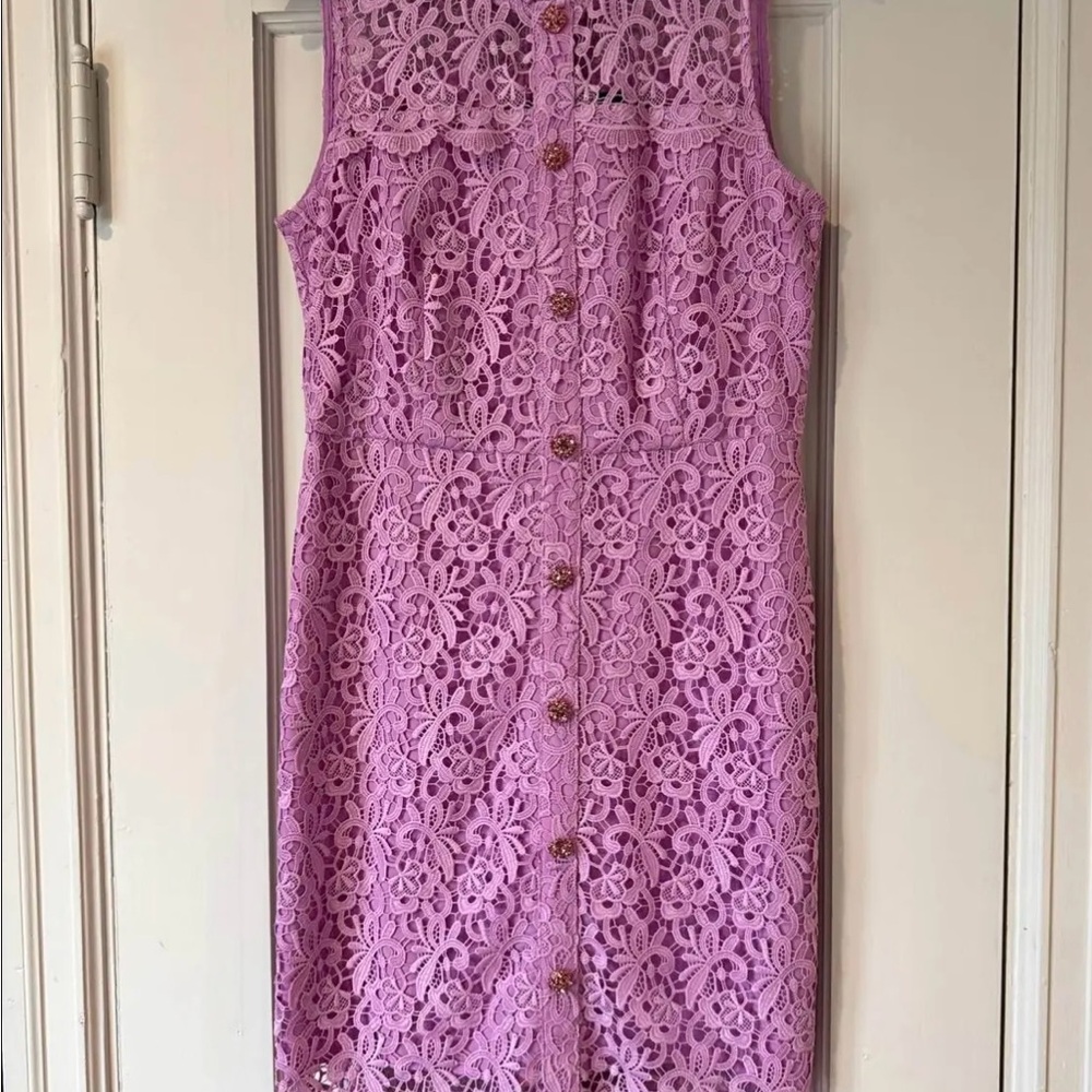 J.Crew Lavender Lace Dress